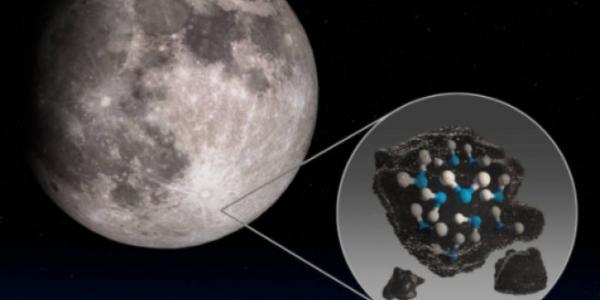 La NASA descubre agua congelada en la Luna