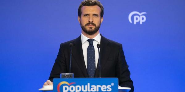 Pablo Casado cree que los votantes del centro derecha volverán al PP