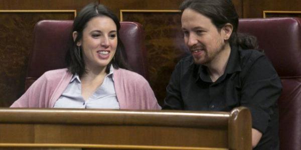 Pablo Iglesias y Irene Montero