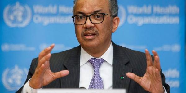 Director de la OMS, Tedros Adhanom