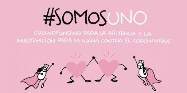 La campaña #SOMOSUNO lleva recaudado casi 16.000 euros para luchar contra el Covid-19