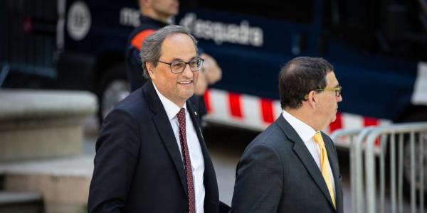 Quim Torra juicio lazos amarillos