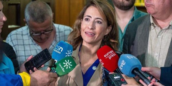 La ministra de Transportes, Movilidad y Agenda Urbana en funciones, Raquel Sánchez 