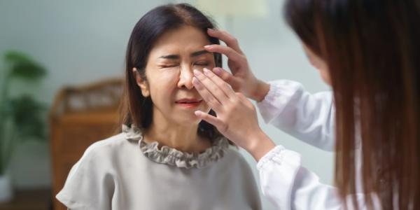 accidente ocular en Navidad