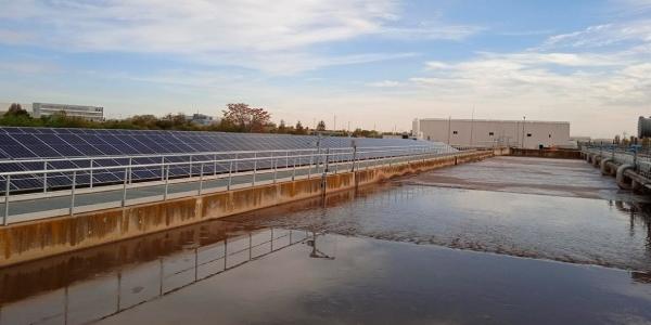 EDAR Arroyo Culebro Cuenca Media Alta, donde se construirá la planta de hidrógeno verde