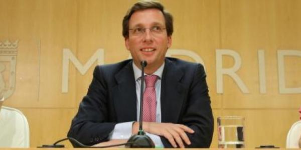 El alcalde de Madrid, José Luis Martí­nez-Almeida. 
