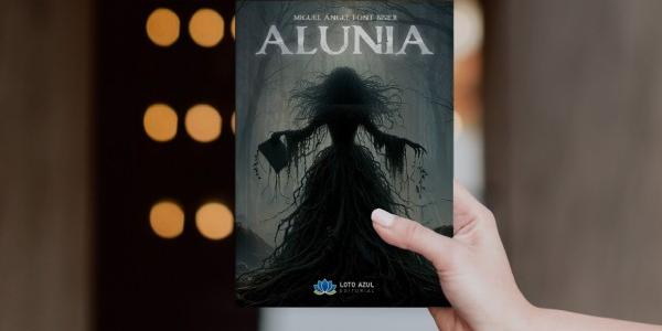 Portada de Alunia, novela accesible