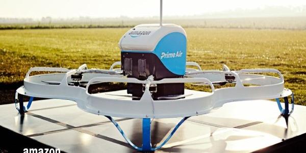 Dron de pruebas de Amazon Prime Air