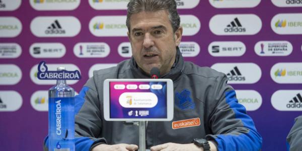 Gonzalo Arconada, técnico de la Real Sociedad femenino ha pedido disculpas por sus declaraciones