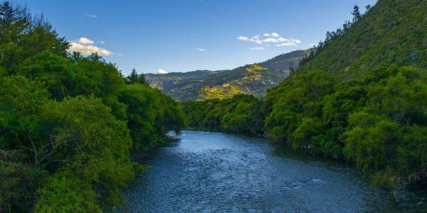 Río en plena naturaleza