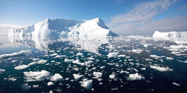 El hielo de deshace en el Ártico