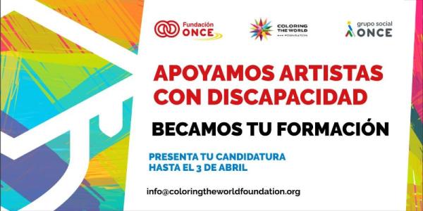 Becas para artistas con discapacidad