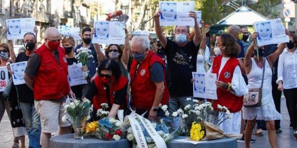3er aniversario por los ataques terroristas en Barcelona y Cambrils