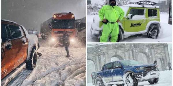 Ganvam ha prestado automóviles 4x4 a la consejería de Sanidad de la Comunidad de Madrid