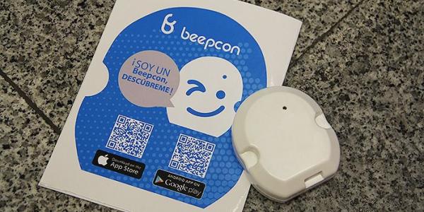 Un nuevo sistema de 'beetcons' permitirá que las personas con discapacidad visual puedan moverse de forma autónoma.