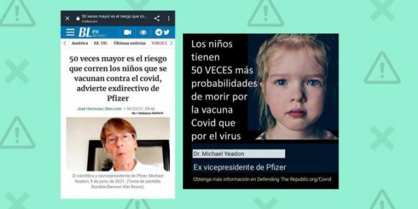 Bulo sobre las vacunas Covid en niños