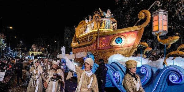 Se buscan pajes para la cabalgata de Reyes de Madrid capital/ EFE Cabalgata de Reyes de la capital madrileña