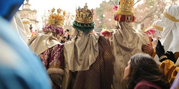 Sus Majestadres, los Reyes Magos de Oriente en las cabalgatas