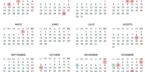 calendario laboral de Andalucía 2026