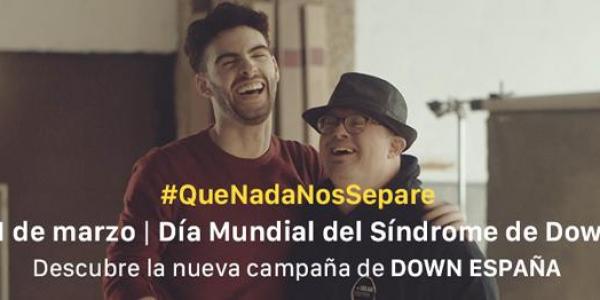 La nueva campaña de Down España anima a reflexionar sobre "por qué dejamos que solo un cromosoma nos separe" / Servimedia