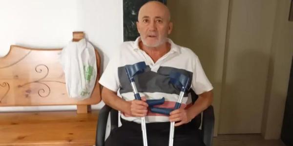 José Antonio Marqués, enfermo de un cáncer terminal.