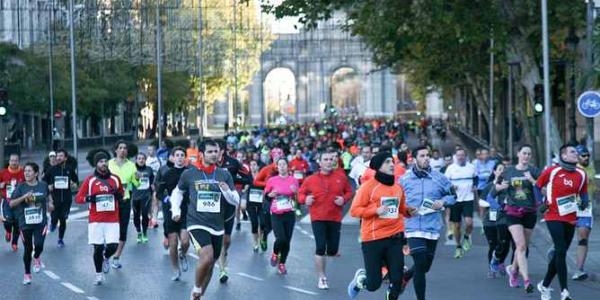 Una carrera solidaria tiene lugar en Madrid