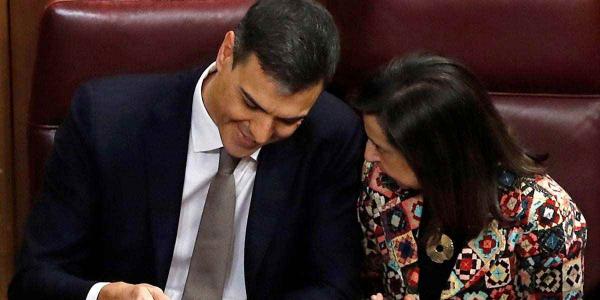 Pedro Sánchez y Margarita Robles