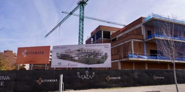 Obras del centro de cuidados paliativos pediátricos en Madrid