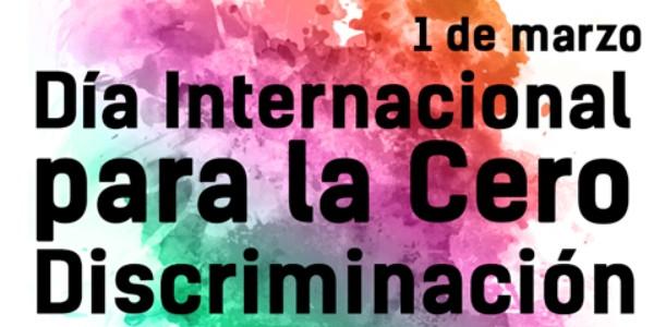 Cartel del Día de la Cero Discriminación