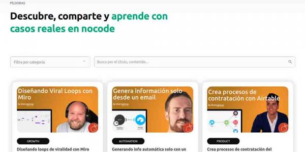 Las comunidades NoCode llegan a España