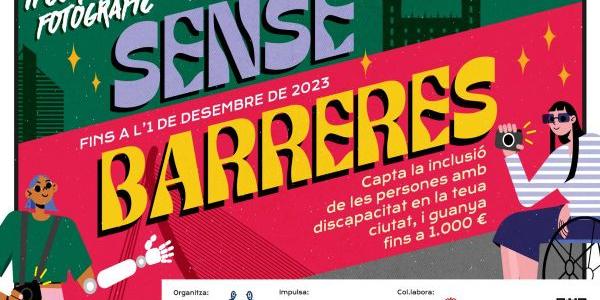 Cartel de la segunda edición de Sense Barreres