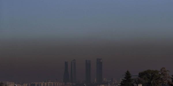 Contaminación por calefacción en Madrid