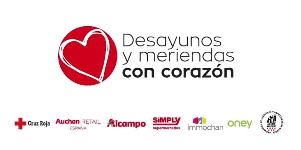 Desayunos y Meriendas con Corazón, campaña de Cruz Roja