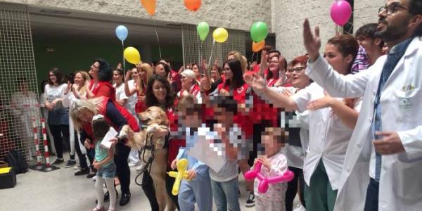 Cruz Roja Juventud y sus actividades para los niños hospitalizados