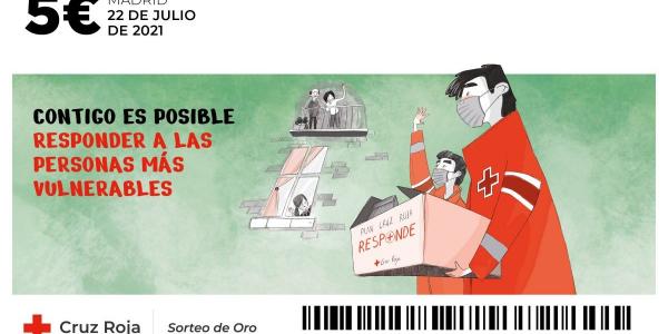 22 de julio, el Sorteo de Oro de la Cruz Roja 2021