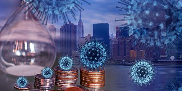 Imagen sobre dinero y coronavirus / Pixabay