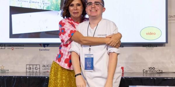 David Martínez Navas tiene un trastorno de la alimentación y problemas de atragantamiento