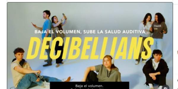 Situación de la audición juvenil española Decibelians, para el cuidado de la audición juvenil