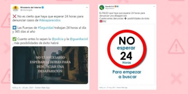 Denunciar una desaparición