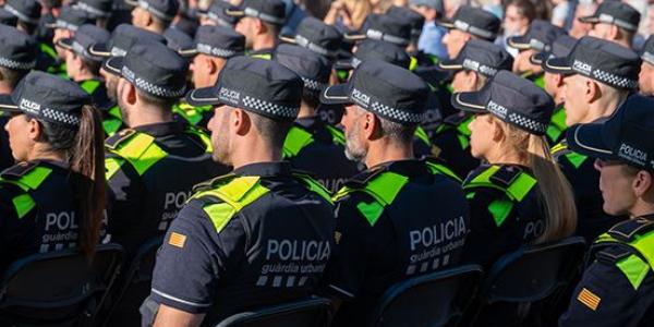 Agentes de la Guardia Urbana de Barcelona 