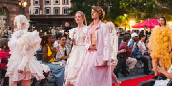 Desfile por la ceguera en Estrasburgo