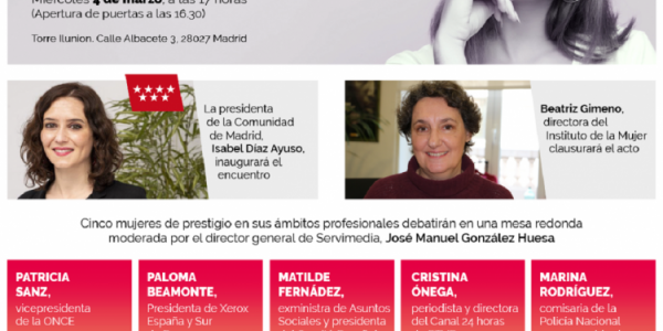 Servimedia acogerá el coloquio "Retos para la Mujer del siglo XXI".