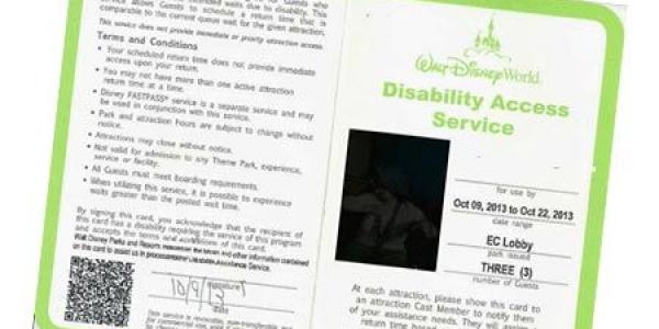 La tarjeta de acceso preferente para personas con discapacidad
