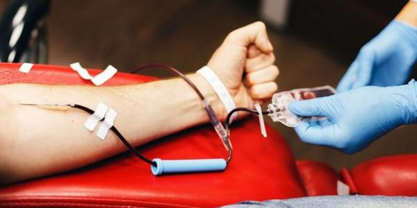 Persona donando sangre / GETTY IMAGES