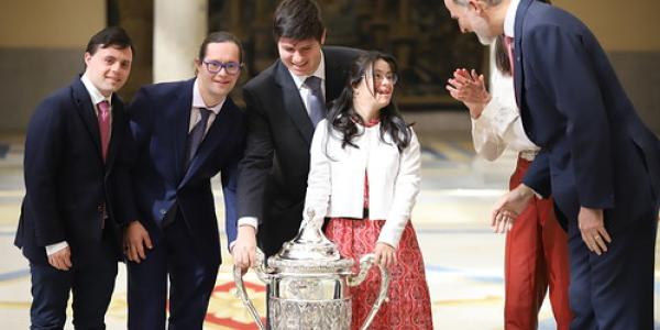Los premios Infanta Sofía galardonaron a Down Madrid y su labor