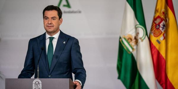 Juanma Moreno, actual presidente de la Junta de Andalucía