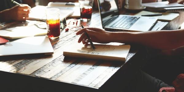 Trabajadores de una empresa