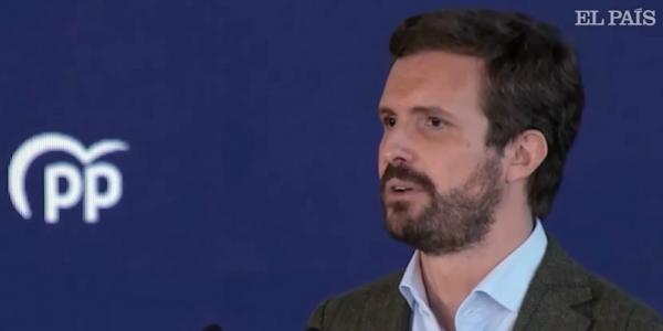 Pablo Casado, líder PP