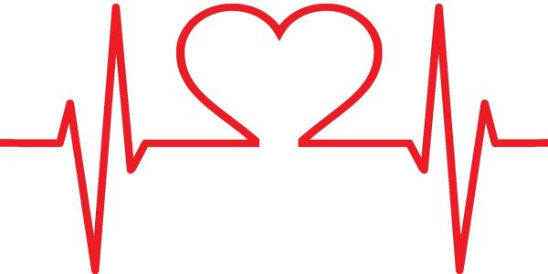 Dibujo de un corazón representando las enfermedades cardiovasculares