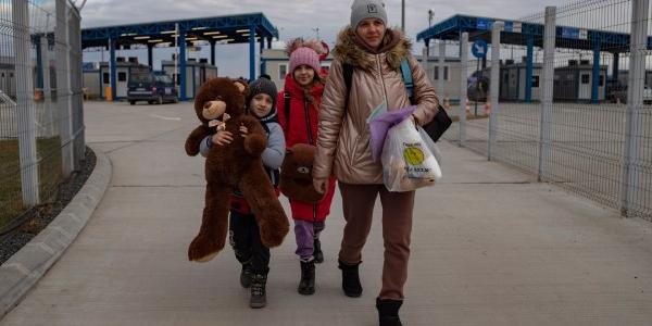 Refugiados en Ucrania	